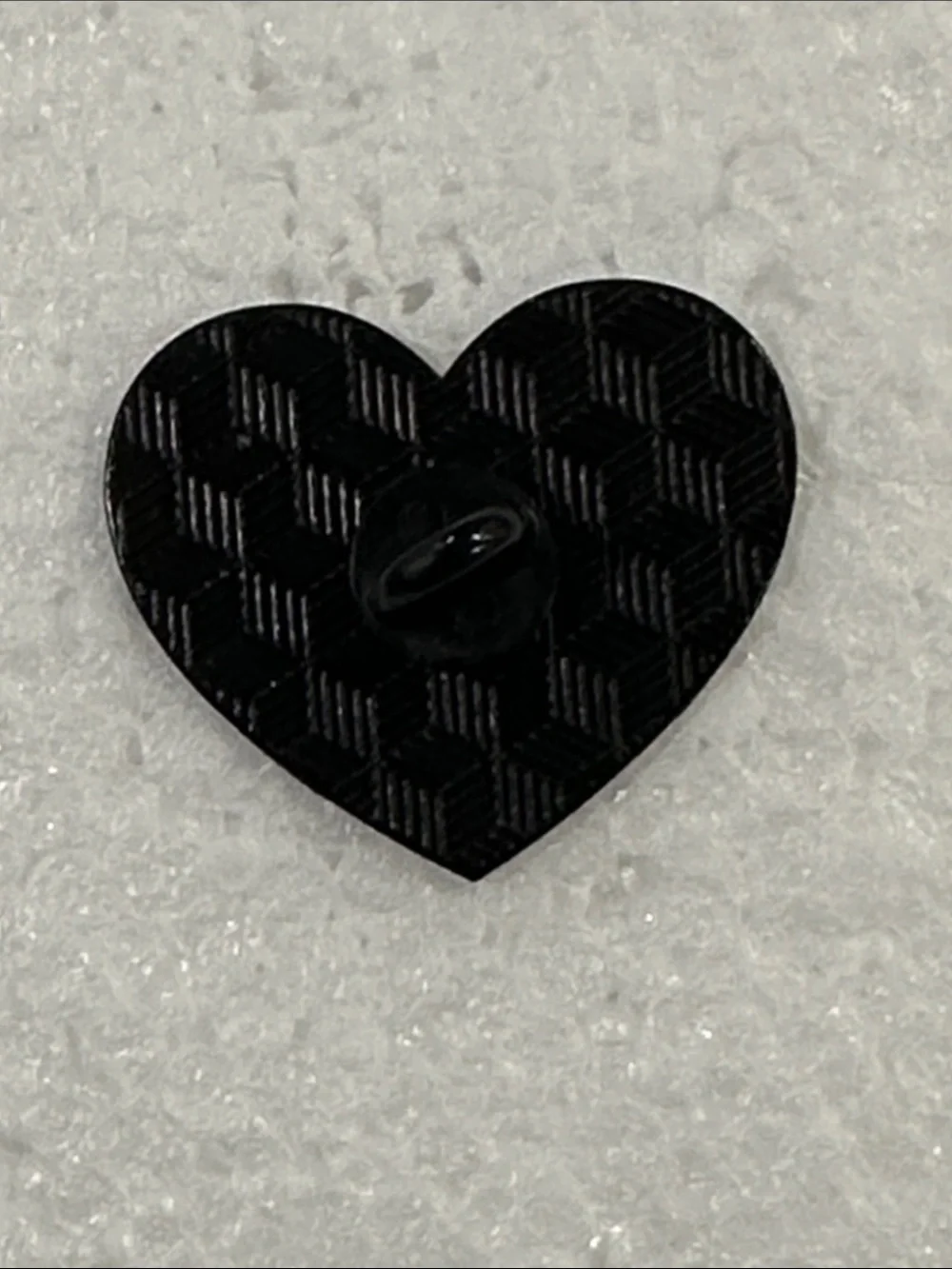 Heart-Shaped Cat Pattern Enamel Pin - Multicolor
